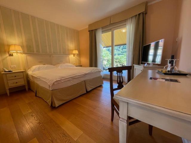 Villa Palmira Kinderfreies Hotel Cannobio Buitenkant foto