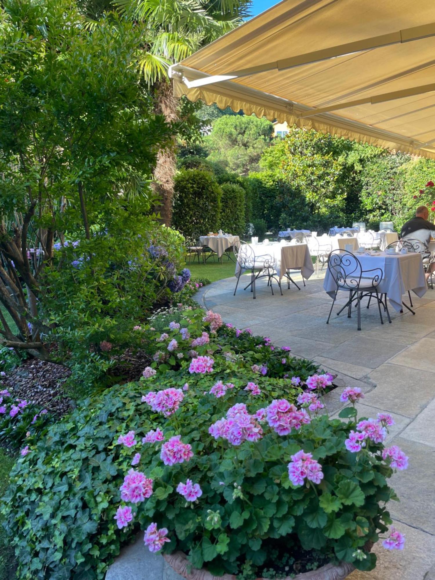 Villa Palmira Kinderfreies Hotel Cannobio Buitenkant foto