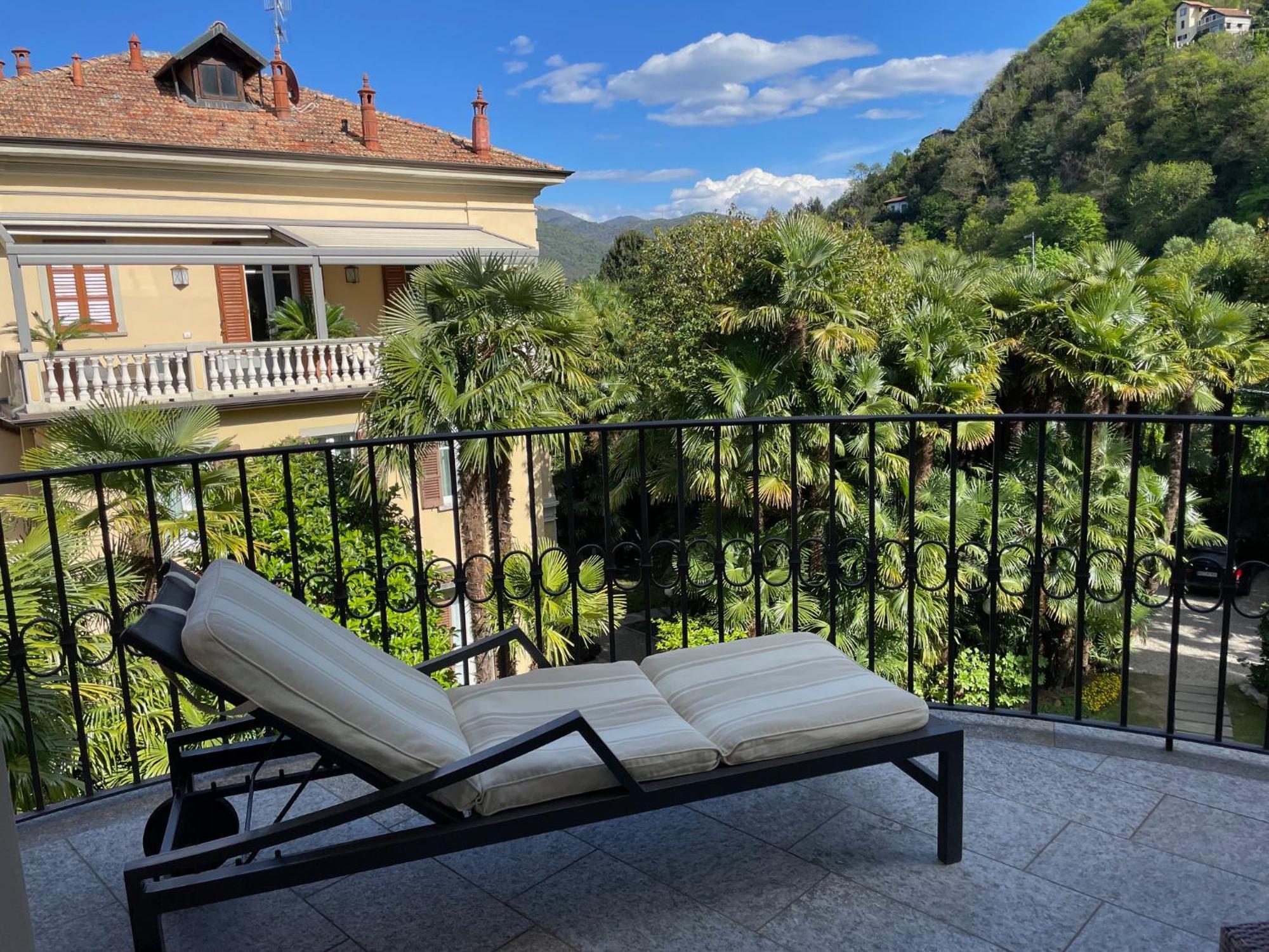 Villa Palmira Kinderfreies Hotel Cannobio Buitenkant foto