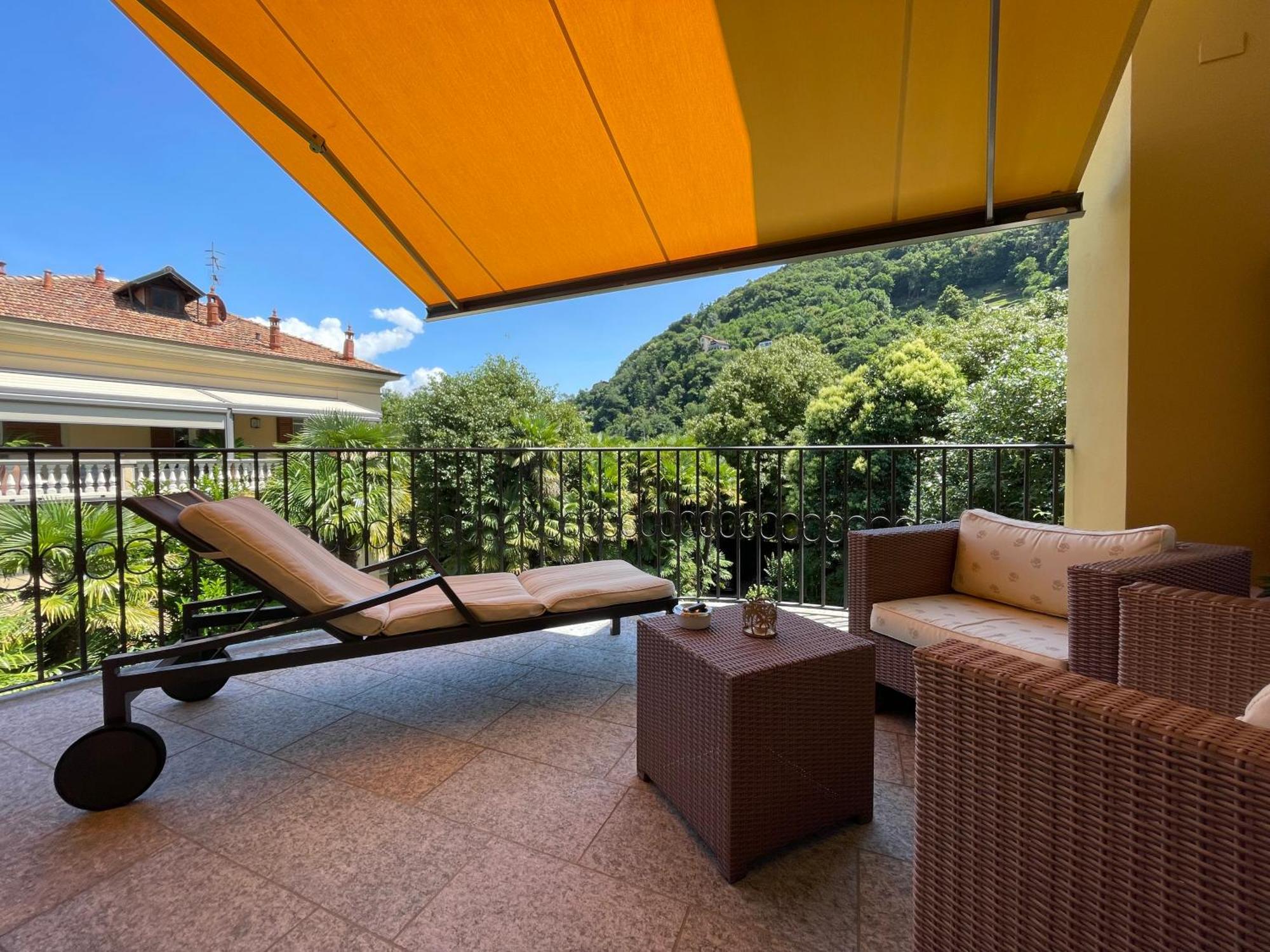 Villa Palmira Kinderfreies Hotel Cannobio Buitenkant foto