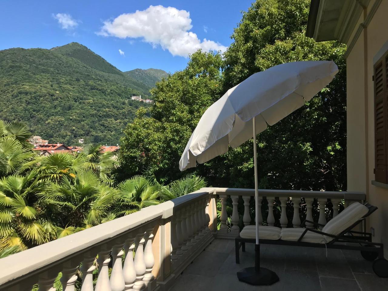 Villa Palmira Kinderfreies Hotel Cannobio Buitenkant foto